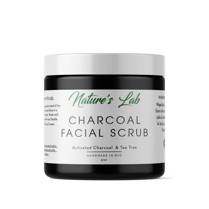 Activated Charcoal Facial Scrub for wholesale by Nature's Lab - Natural Sisters