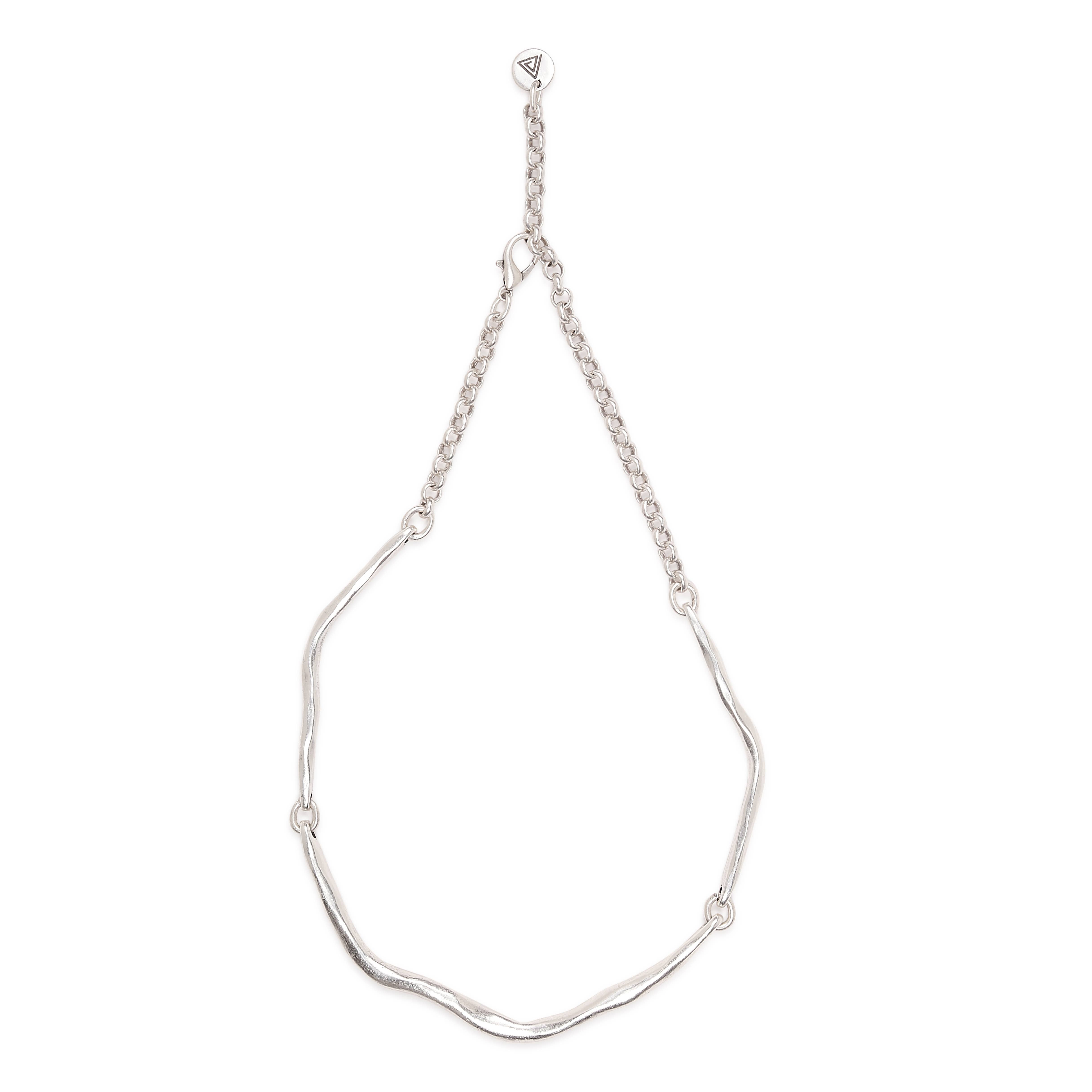 Chanour - Wholesale Link & Chain Necklace - Handmade Pewter Necklace - 40170