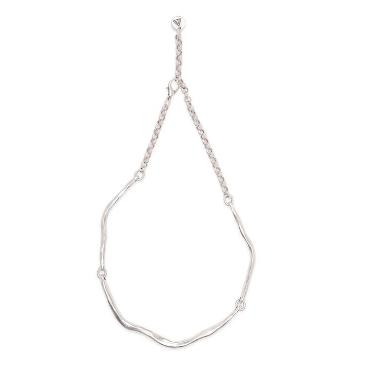 Chanour - Wholesale Link & Chain Necklace - Handmade Pewter Necklace - 4017