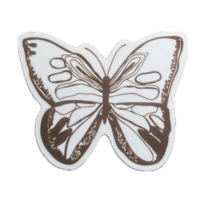 the abigail butterfly vinyl sticker for wholesale by Reminders To My Future Self