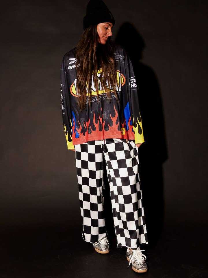 Burnt Toast - Wholesale Pants - Women's - Fast Lane Wide-Leg Pants17