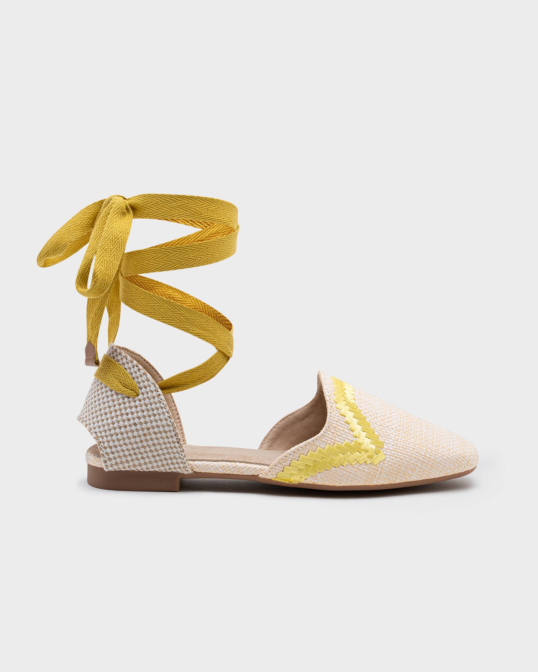 CEREZA - Wholesale Sandals - Women's - Embroidered Interwoven-raffia Espadrilles Ballet flats9