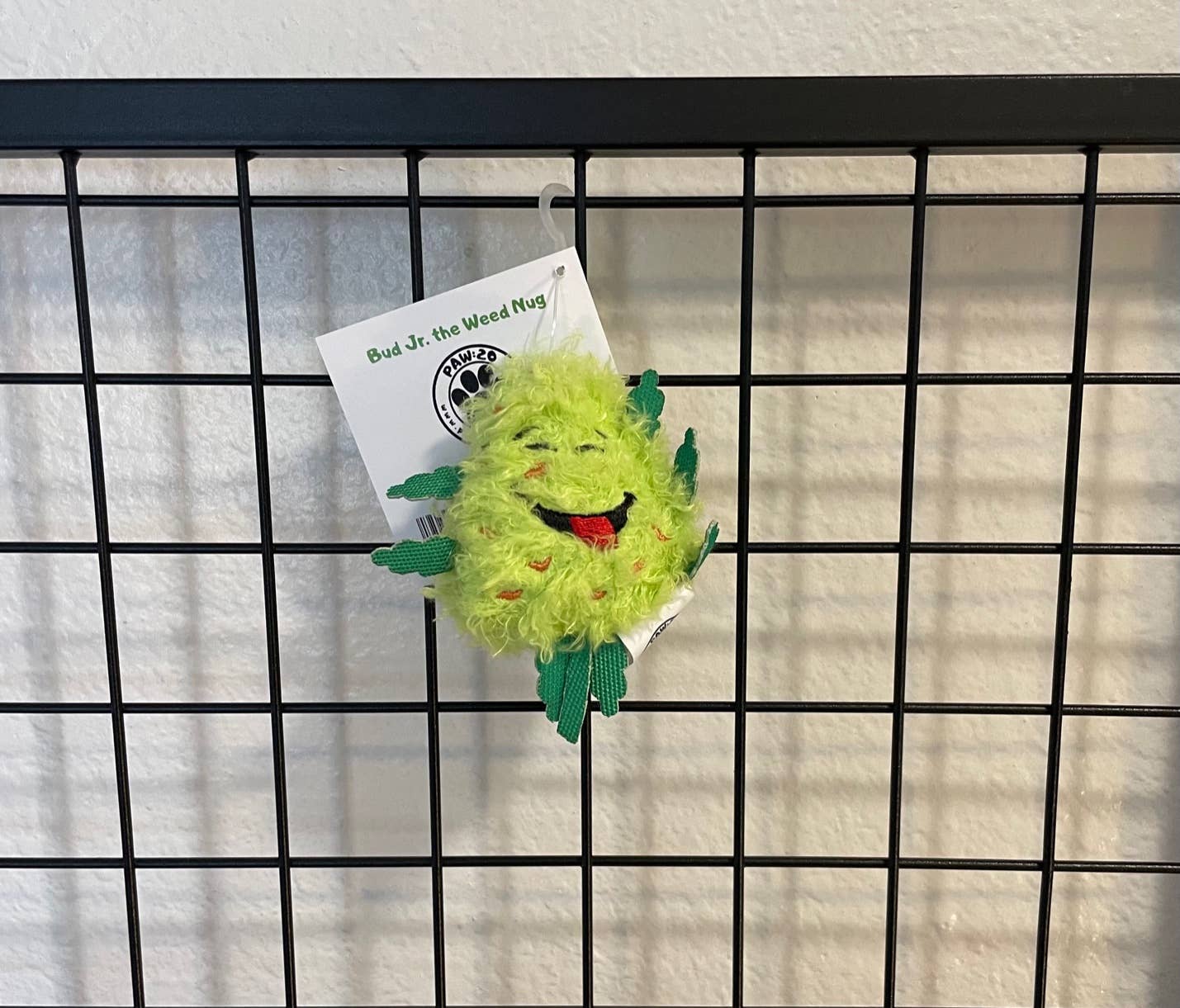 PAW:20 - Vente Jouet – chat - Bud Jr. le Bourgeon d'Herbe, Jouet Parodique en Peluche avec Herbe à Chat pour Chat7