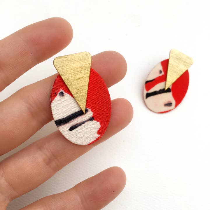 Silky Moons Jewelry – wholesale Stud/post earrings – Ellipse Stud Earrings10