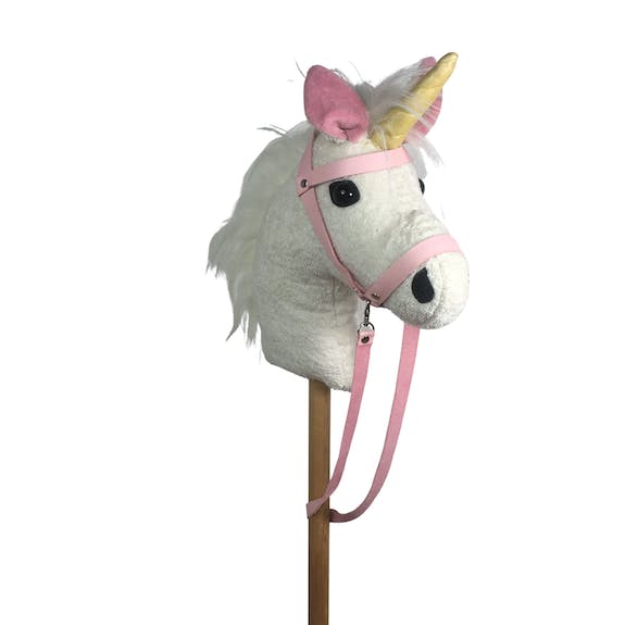 Pat & Patty - Wholesale Stuffed/Plush Toy - Kids & Baby - Organic eco children's hobby horse “Unicorn”/STEIN-7001