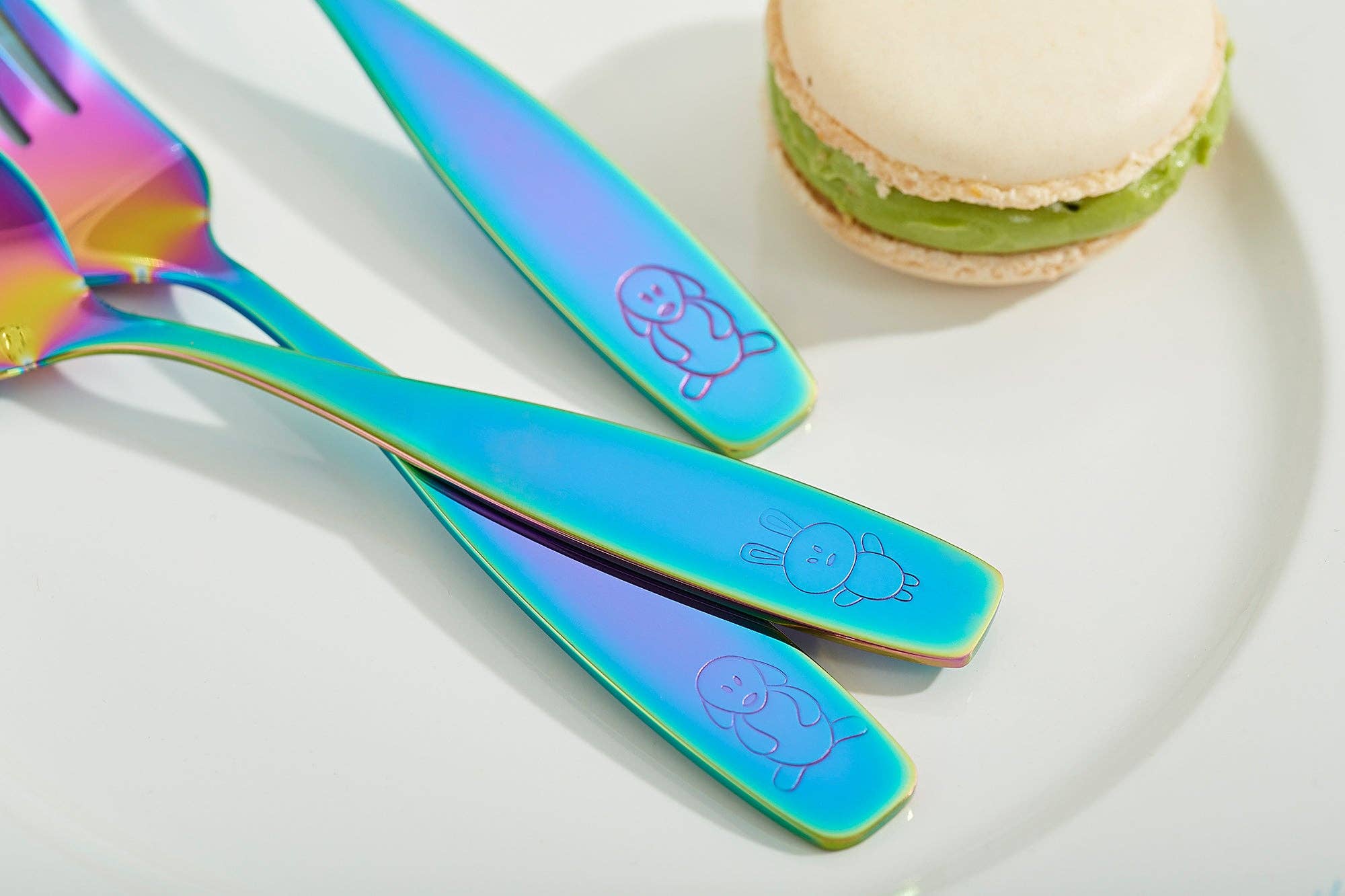 ANNOVA - Wholesale Flatware Set - Kids & Baby - ANNOVA Kids Silverware 6 PIECES Children's Safe Flatware Set Stainless Steel26