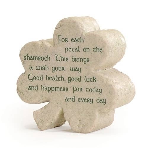Faithstone Shamrock with Verse; For Each Petal On for wholesale by Roman