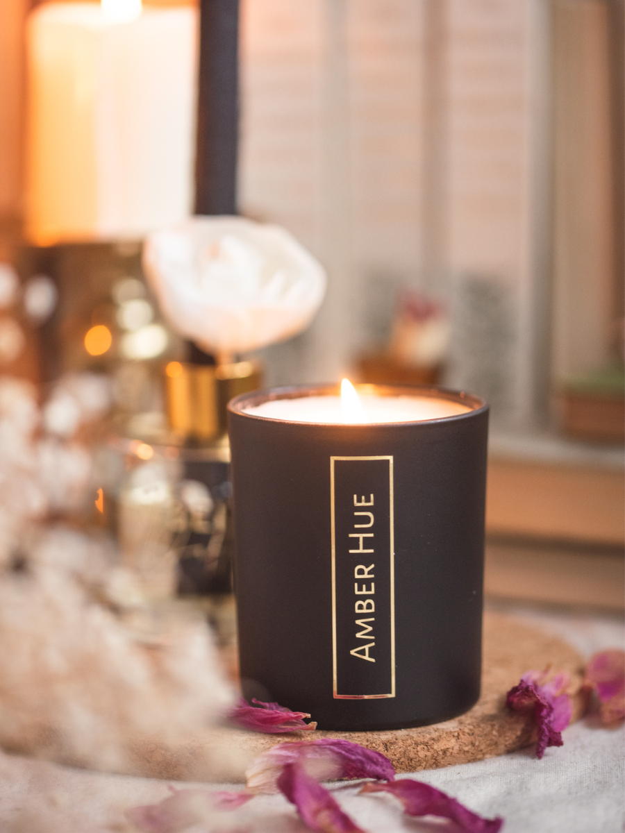 Amber Hue Candles - Wholesale Jar/filled candle - Deluxe Candle Collection (Branded or Private Label) 6