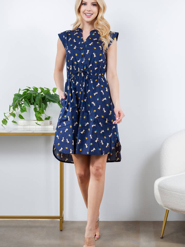 Bunny With Floral Dress for wholesale by LA Soul