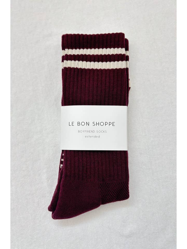 Le Bon Shoppe - Wholesale Socks – Unisex - Extended Boyfriend Socks12