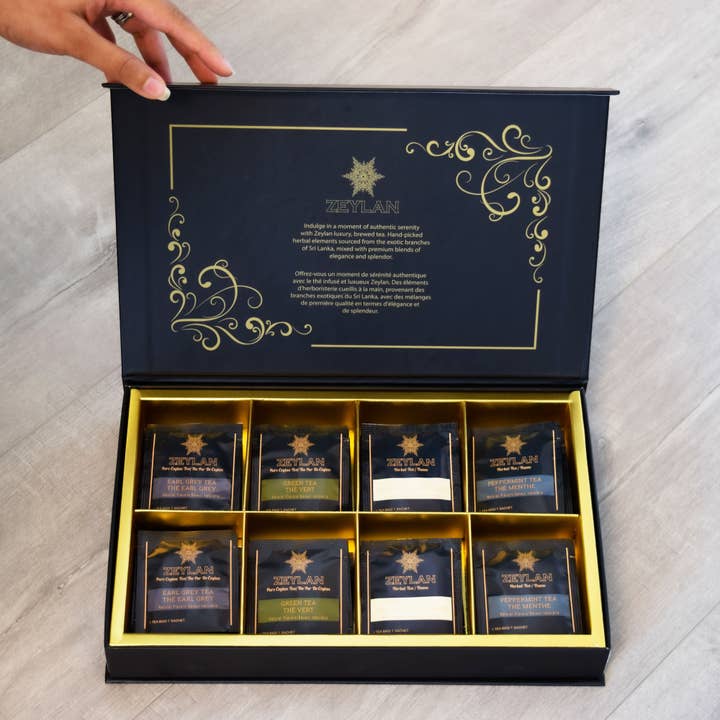Zeylan Tea - Wholesale Gift Box - Signature Gift Box - 40 ct