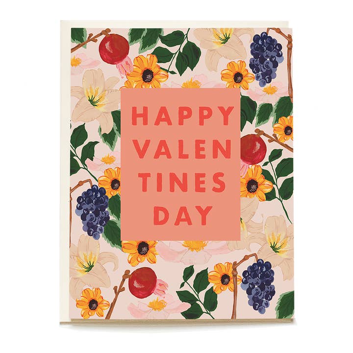 Tarjeta de felicitación de San Valentín con forma de granada para venta al por mayor de Pen + Pillar