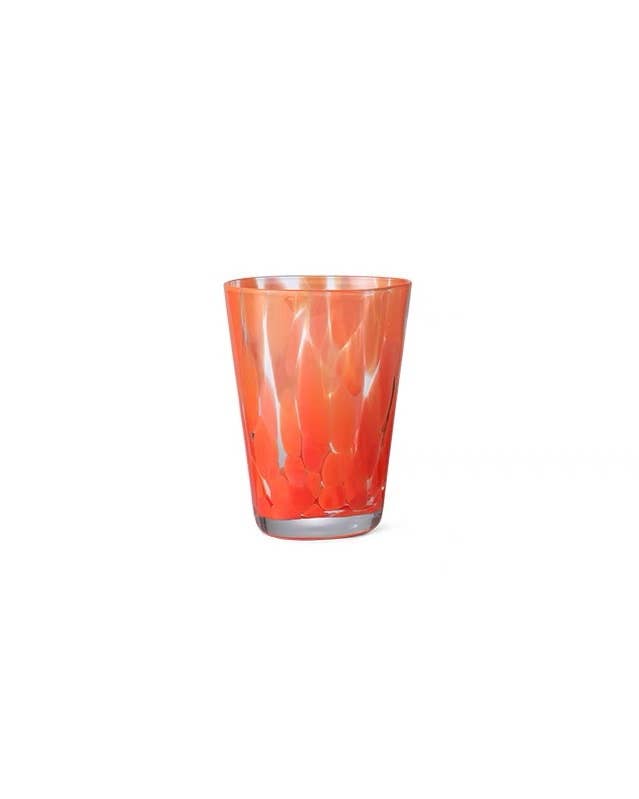 INSPECIAL HOME - Wholesale Drinking Glass/Cup - Mouth-blown Coloured Monochrome Spot Cups Case Of 102