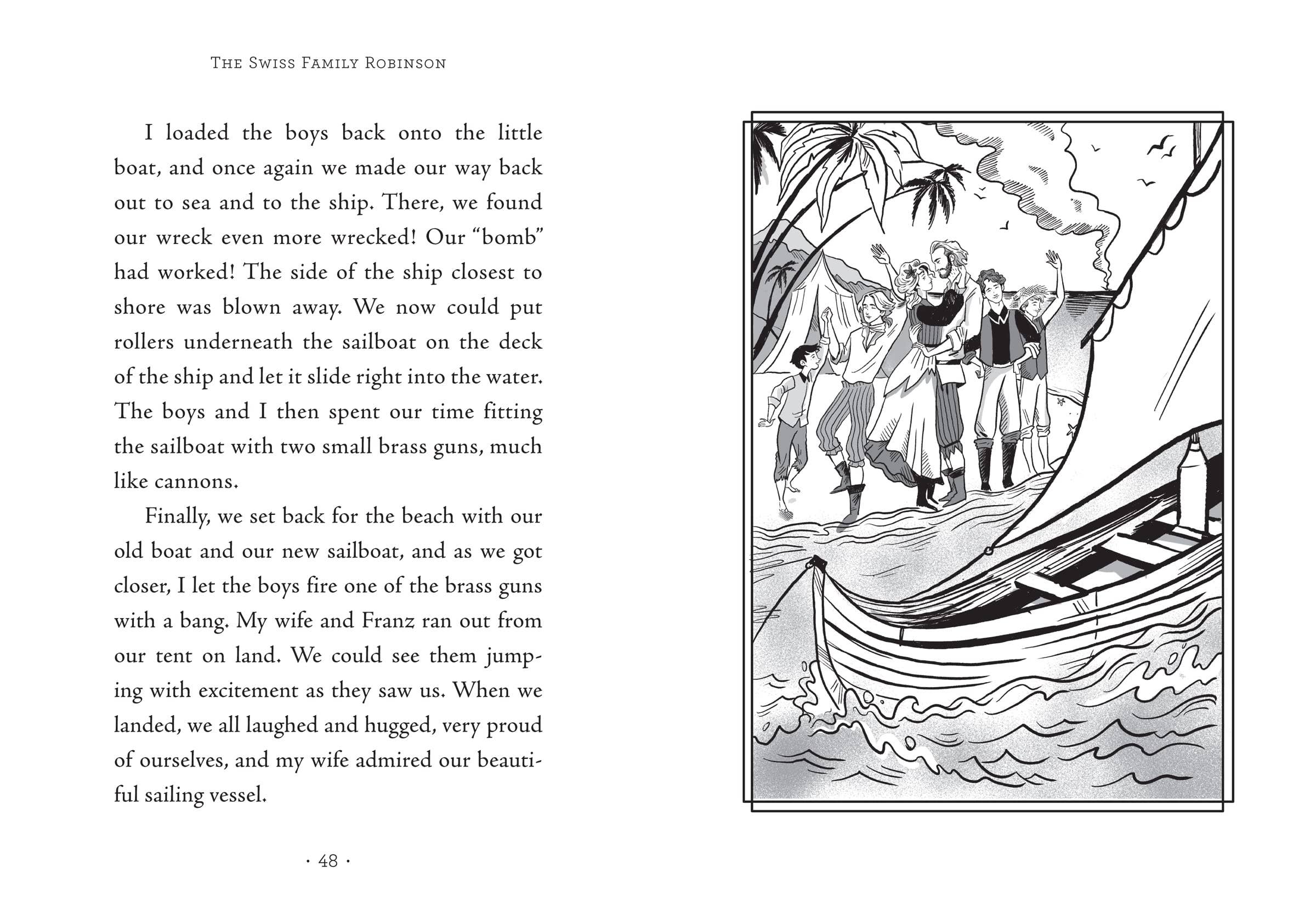 Union Square & Co. - Wholesale Book - Kids - Classic Starts®️: The Swiss Family Robinson (Abridged Editio5