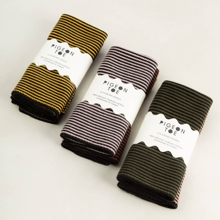 Lux Cotton Kitchen Towels (Set of 2) for wholesale by Pigeon Toe Ceramics & Home Textiles