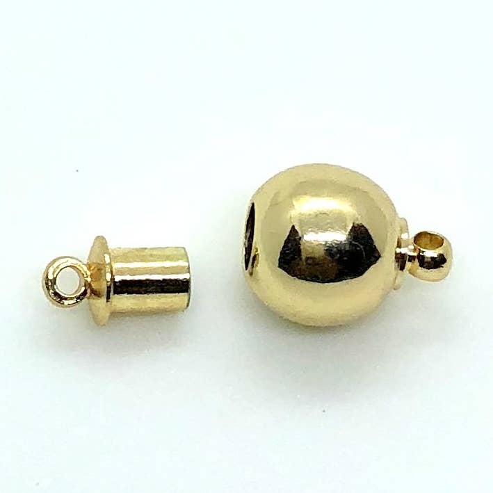 CG-515 18K gouden overlay magnetische sluitingen voor wholesale door Bali Designs