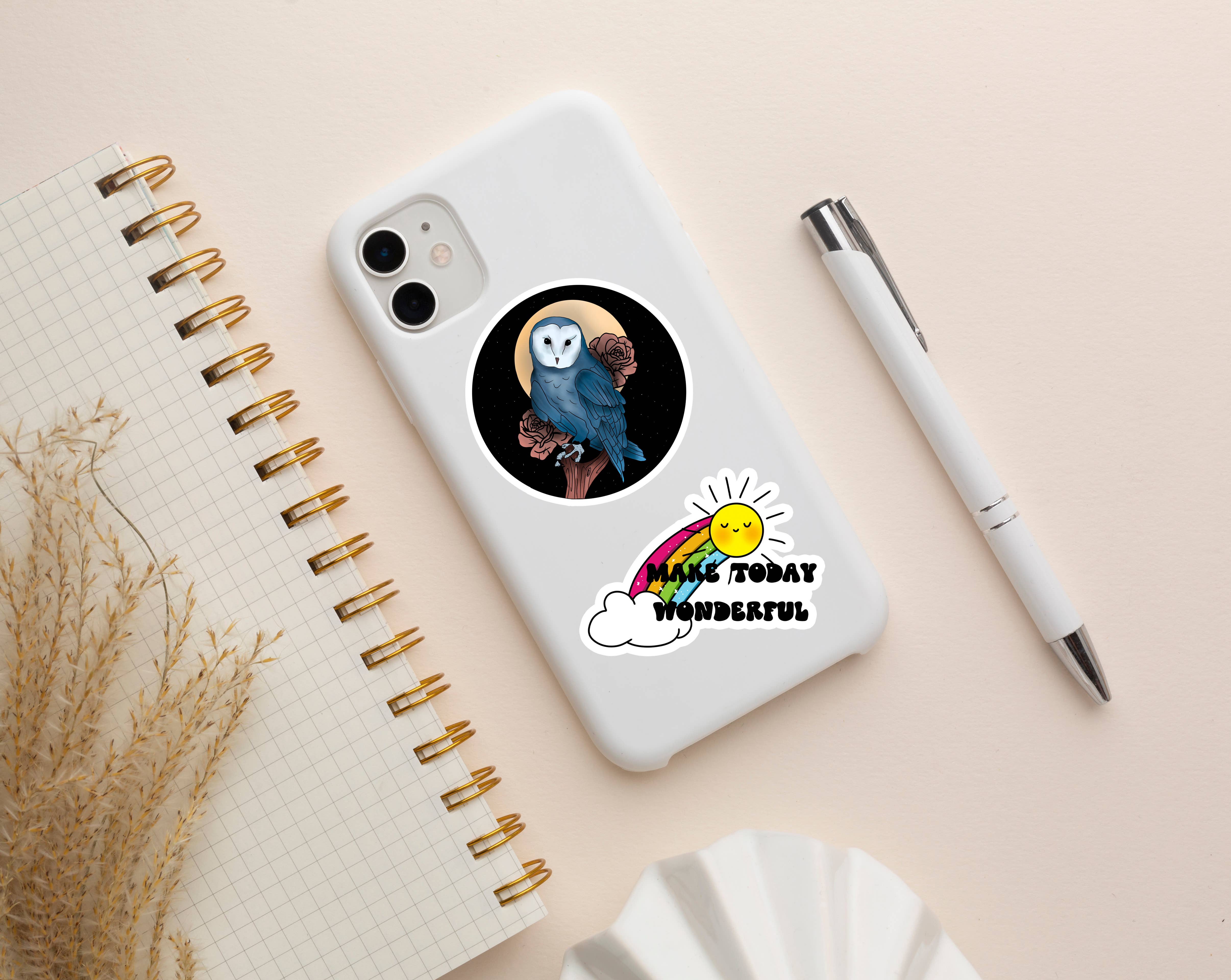 Rebel and Siren Stickers - Wholesale Sticker - Rainbow Raccoon | Animal | Pride | Waterproof Sticker | 3"7