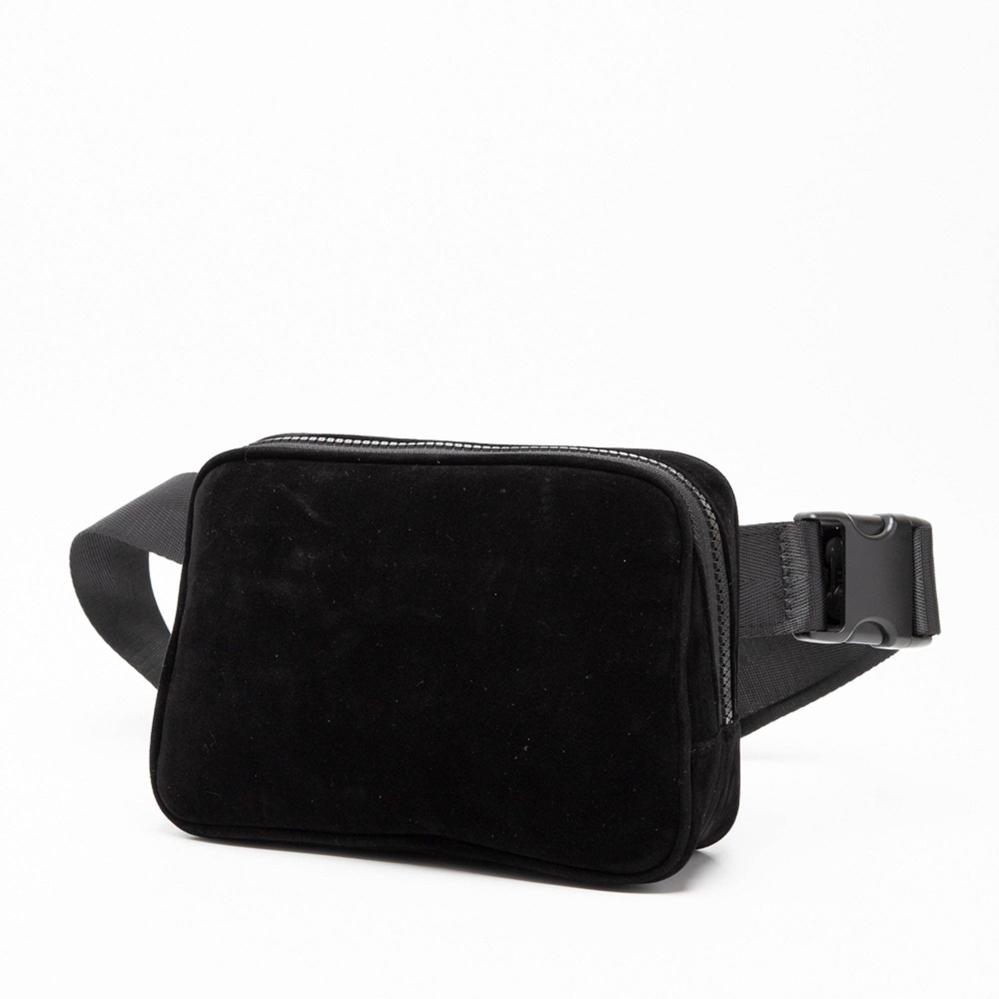 MiMi Wholesale - Wholesale Belt Bag - Women's - TG10515 Olivia Vegan Suede Fanny Pack1