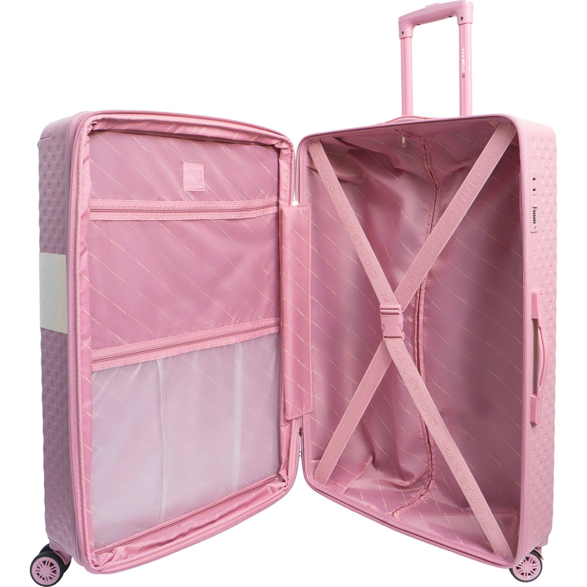 Magid - Wholesale Luggage - Max Studio Tonal Tufted ABS 2-Piece Hard-Sided Luggage Set61