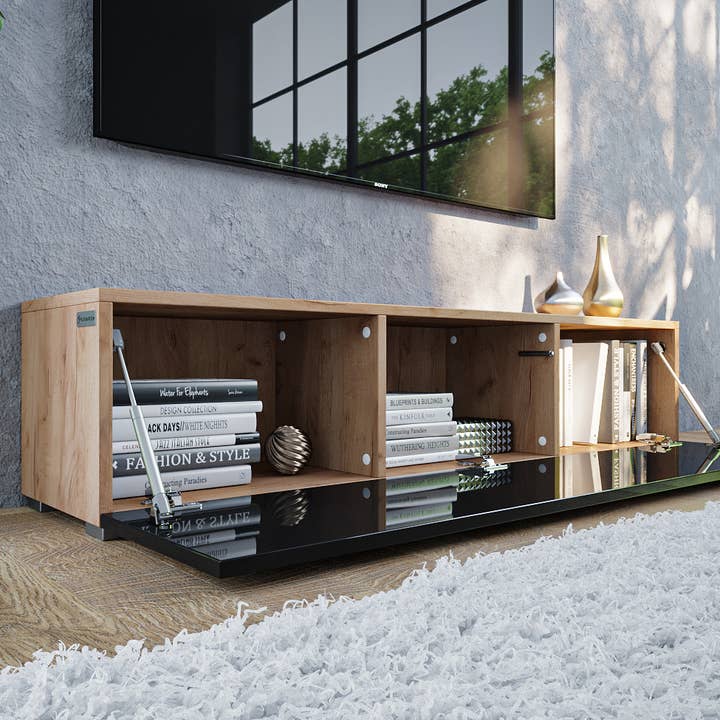 PLATAN ROOM - Wholesale Console Table - TV Cabinet TV Stand 140 cm Hanging or Standing10