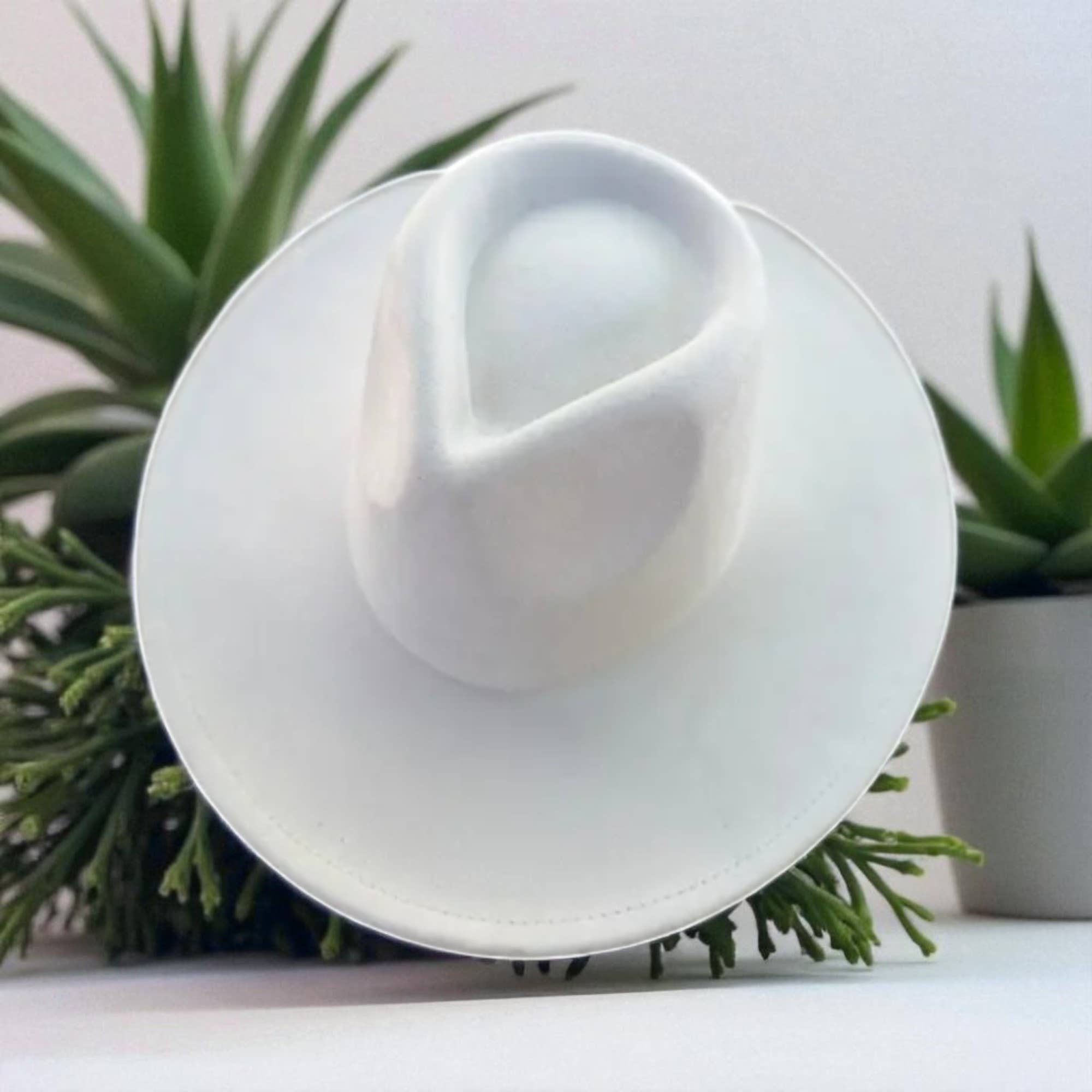 One and Only Accessories - Wholesale Fedora - Women's - Vegan Suede Wide Brim Rancher Hat  24