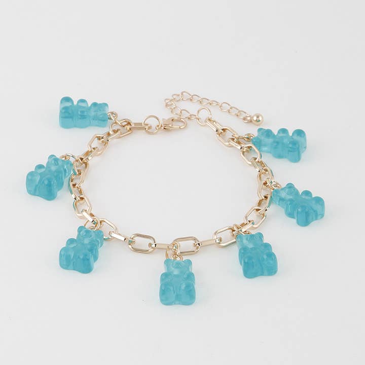 3AM BY H&D ACCESSORIES - Wholesale Charm/Dangle Bracelet - Gummy Bear Charm Bracelet