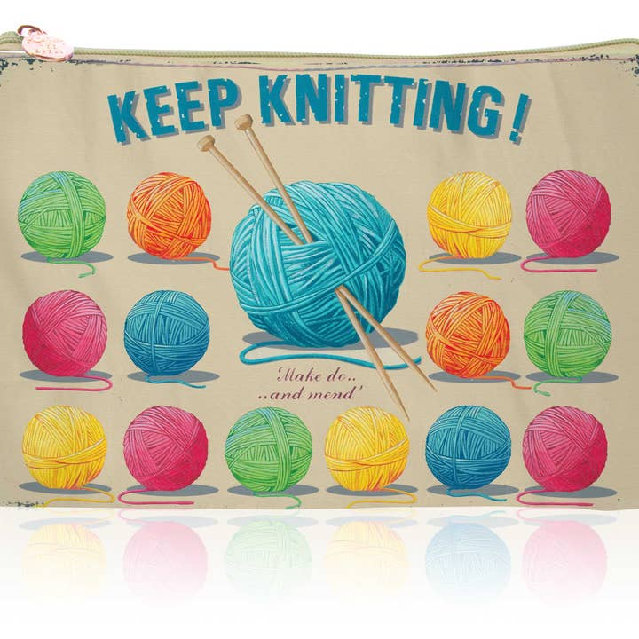 Mad Beauty Wool Ball Cosmetic Bag for wholesale by Mad Beauty USA LLC