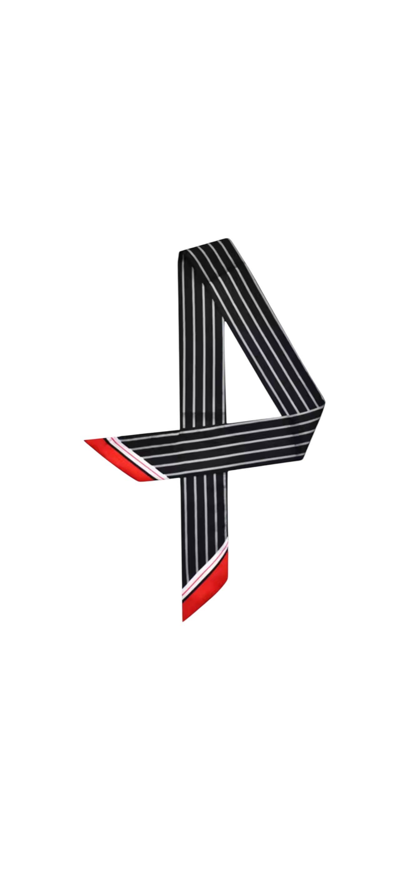 Nora James jewelry – wholesale Pendant/charm necklace – Custom Game Day scarf necklace/stripe1