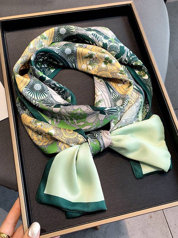 ShieldChic - Wholesale Scarf - Women's - Vintage Fashion Printed Scarf Bag Accessories0