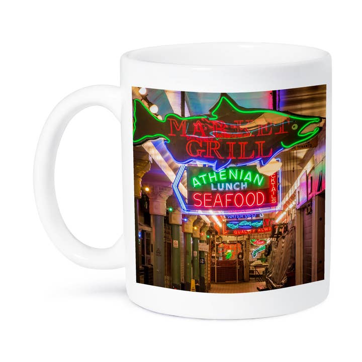 3dRose - Wholesale Coffee Mug - 3dRose, USA, Washington State, Seattle, Pike Place Public Market, Mug8