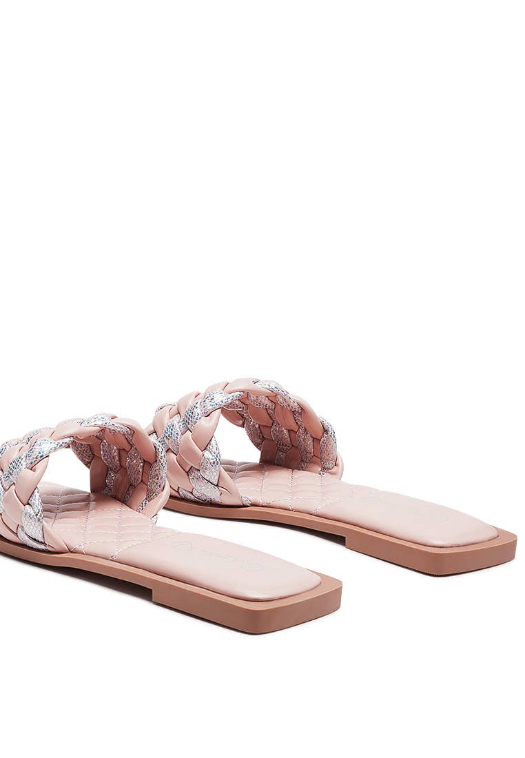 Rag Company - Wholesale Flats/Loafers - Women's - ALLIUM METALLIC WOVEN STRAP FLATS9