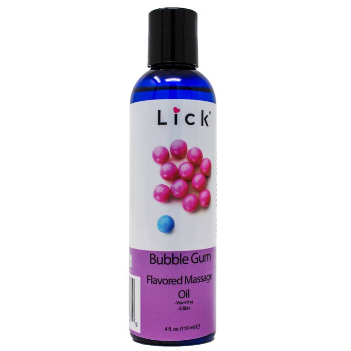 Bubble Gum Flavored Massage Oil for wholesale by Lick