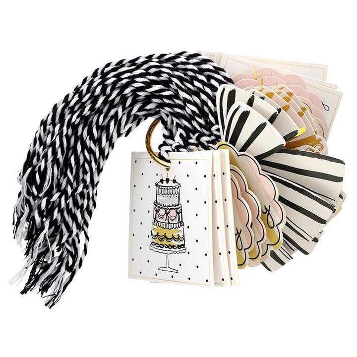 24 Count Birthday Gift Tags for wholesale by The Gift Wrap Company