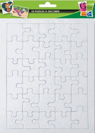 Graine Créative - Wholesale DIY Craft Kit - PACK OF 10 PUZZLES 30 PCS 200x1300