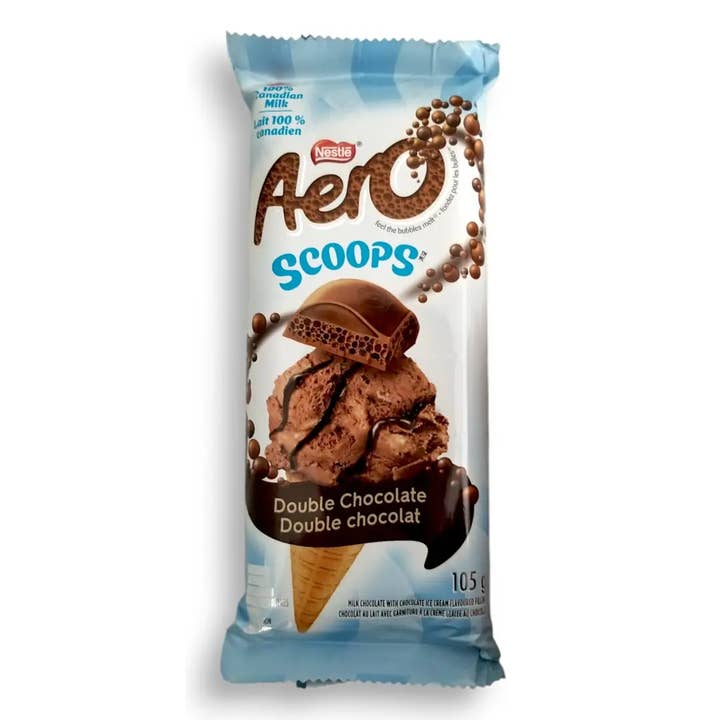 Aero Doppelschicht-Schokoladentafel mit Doppelter Milchschokolade, 105g, 15er-Packung für den Großhandel von Echo Sales Canada