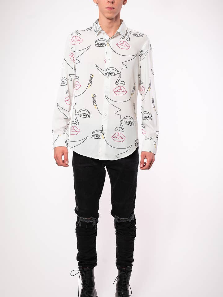'MÄDCHEN' Unisexhemd für den Großhandel von Benevierre