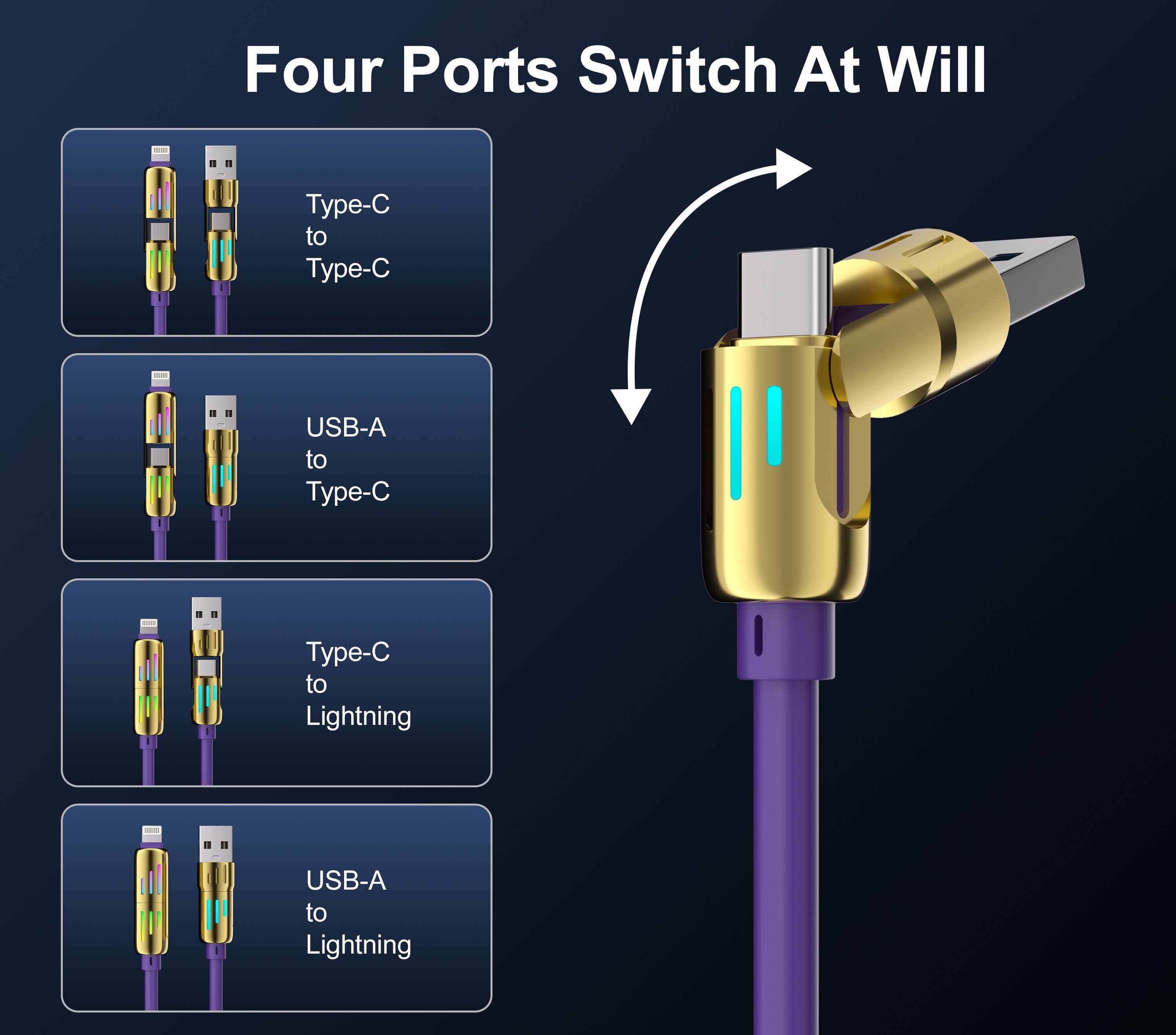 LAX Gadgets - Wholesale Charging Cable - Universal Charging Cables For iphone, Android Devices38