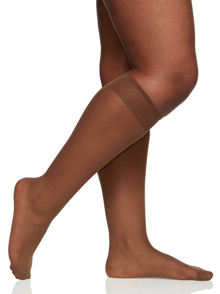 Berkshire - Wholesale Pantyhose - Women's - Queen All Day Sheer Knee High with Reinforced Toe - 6451