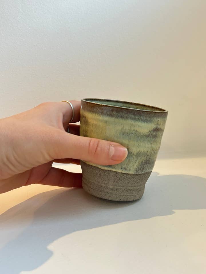 Aurora Dimple Cup for wholesale by Fernweh Pottery