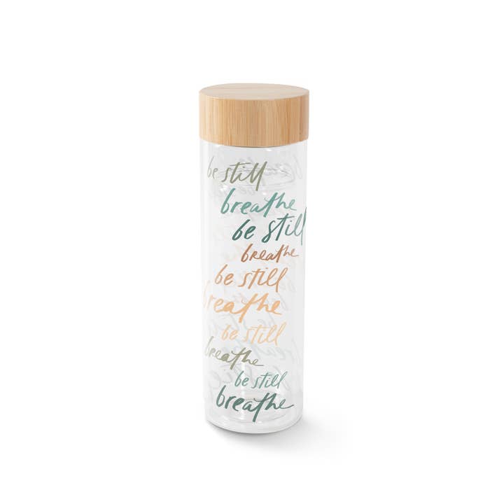 Fringe Studio - Vente Bouteilles d'eau - Bouteille d'hydratation en verre - Breathe