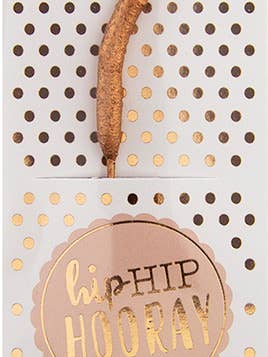 7 Mini - Rose Gold - Hiphip Hooray - Wondercandle® Mini for wholesale by Wondercandle