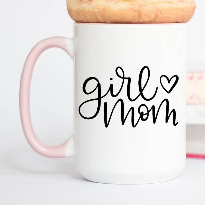Tazza da caffè Girl Mom per la vendita all'ingrosso da parte di Blush and Bold Collective