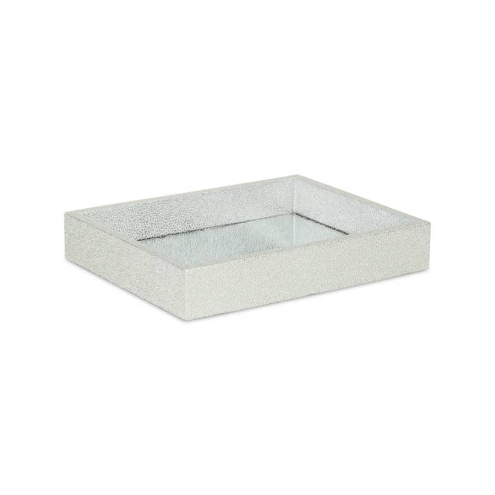 Cheungs Home Decor - Wholesale Decorative Tray - Labai Shagreen Mirrored Tray - Small | 8 colors |14