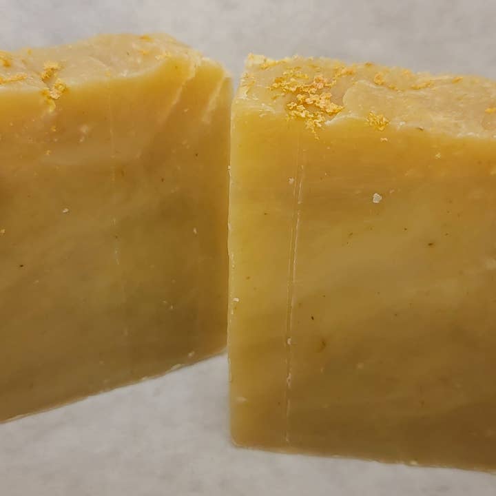 Ginger Lemongrass Soap for wholesale by Obsidian's