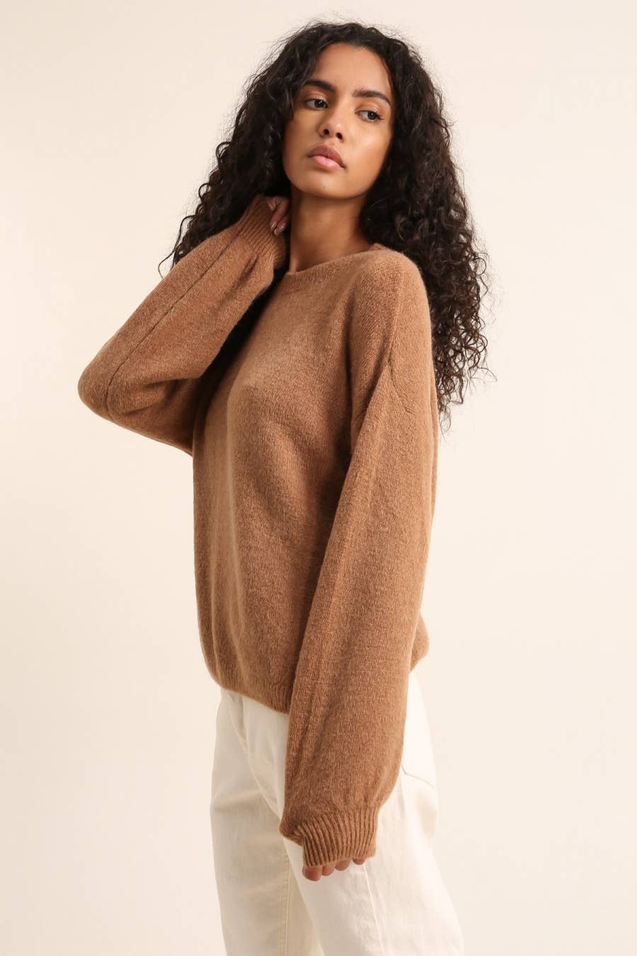 LÉA & LUC - Vente Pull en maille – femme - PULL en ALPACA REF 800416