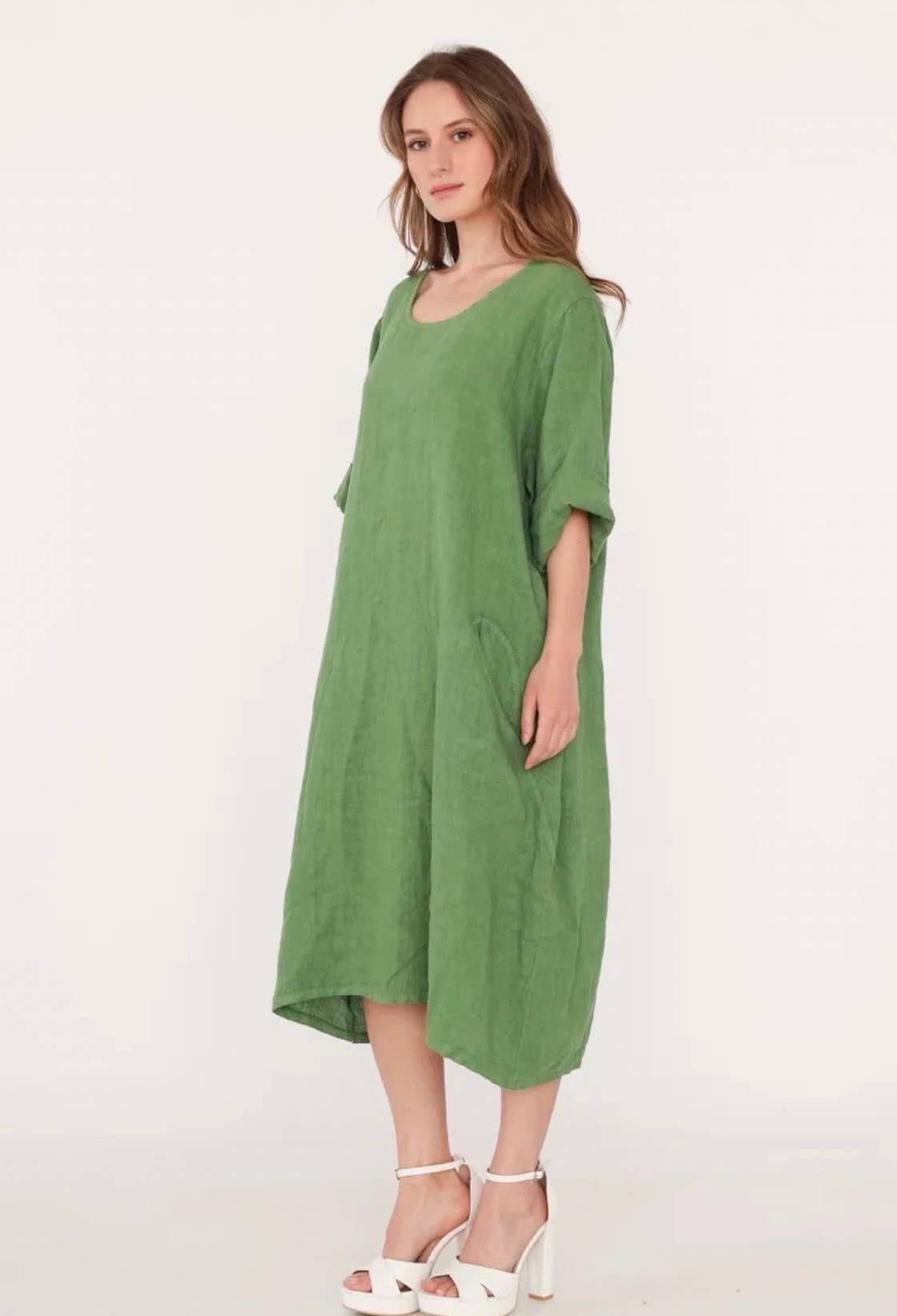 LINEN & COTTON HOUSE – Großhandel Kleid – Damen – Leinenkleid 167 Frühling Sommer Kollektion20