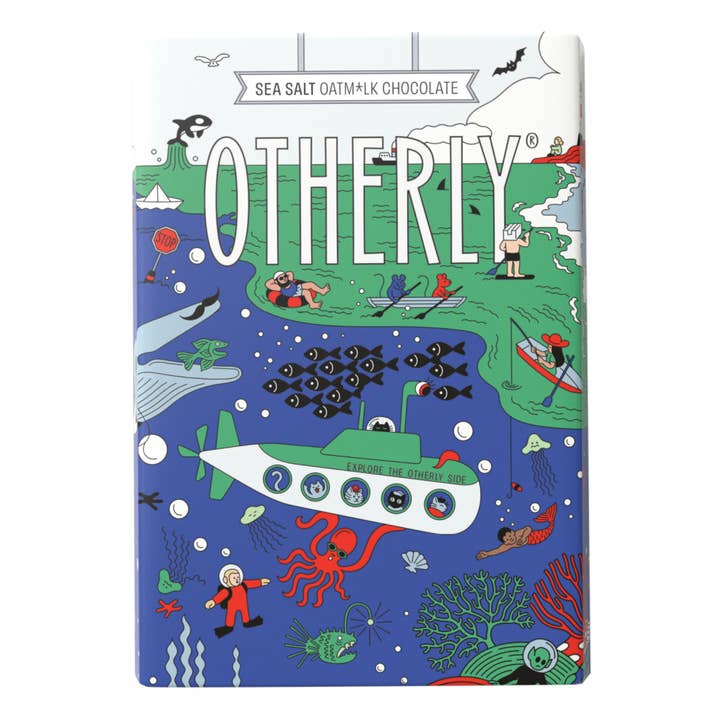 OTHERLY: OATM*LK CHOCOLATE – wholesale Chocolate bar – Sea Salt Oatm*lk Chocolate Bar 120g | Vegan | Creamy