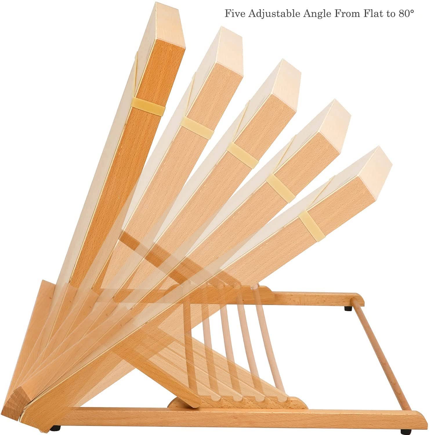 Pintar Art Supply – Engroshandel Skærebræt – MEEDEN Large Studio Artist tegne- og skitsebræt, justerbart bøgetræ A2 skitsebræt til studerende, begyndere og kunstner - Skrivebordsstaffeli i træ med T-firkant, 25-5/8" X 19"6