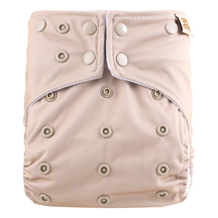 Lommeble | onesize - 4-15kg | Nougat for engroshandel hos HappyBear Diapers