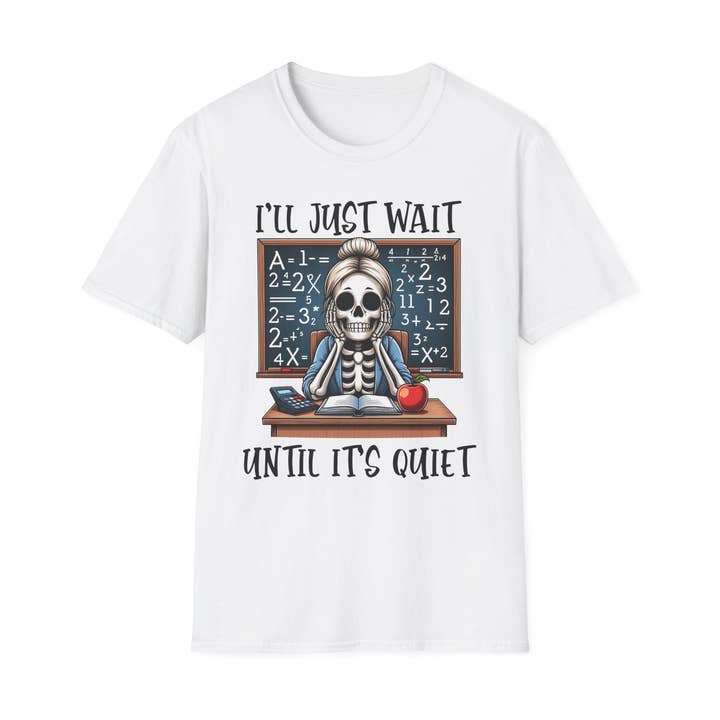 Aspetterò solo la maglietta dell'insegnante per la vendita all'ingrosso da parte di Spicy Nice Boutique